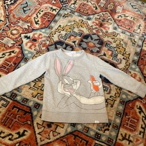 Gap /Warner Brothers Bugs Bunny sweatshirt